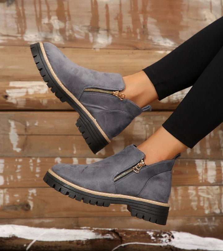 Mode Lumiére™ | Stylish Jade Ankle Boots