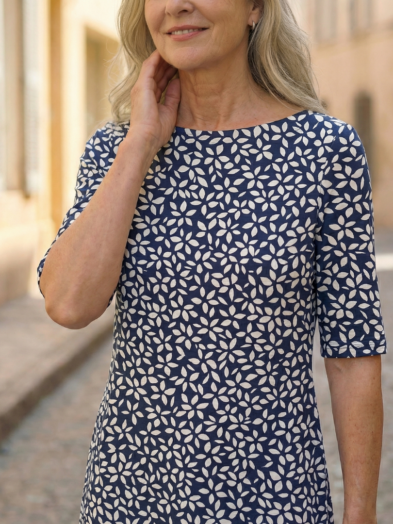 Uriah | Coastal Print Dress