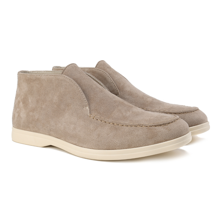 Mode Lumiére™ | Suede High-Top Loafers