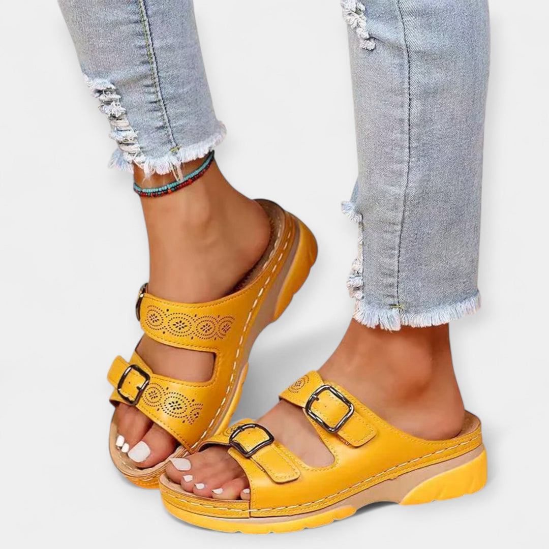 Mode Lumiére™ Comfortable Sandals with Support for Pain-Free Movement