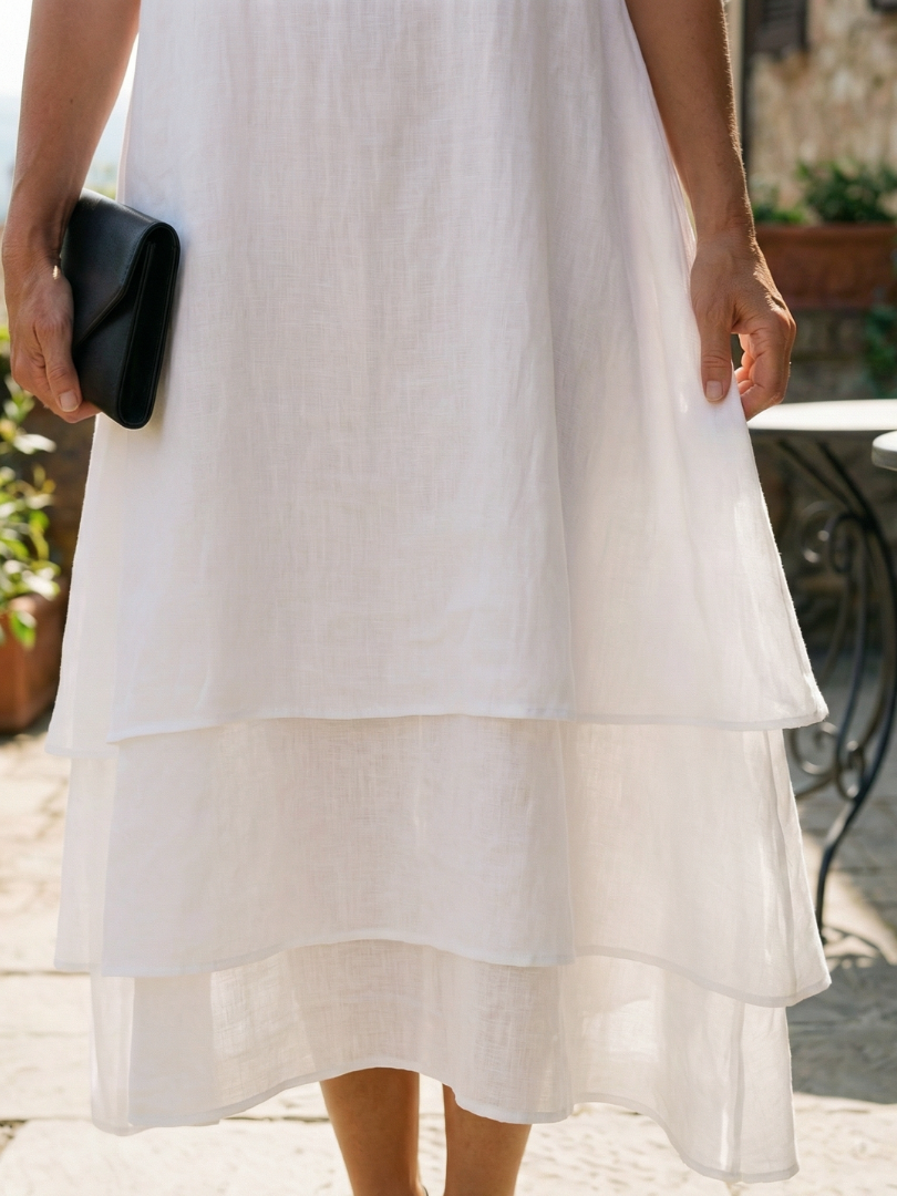 Belen | Soft-Layered Dress