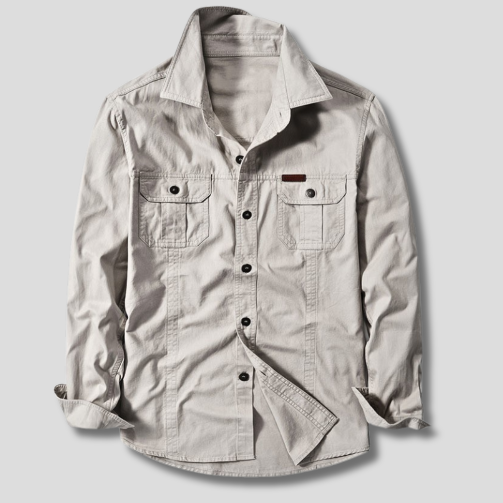 Mode Lumiére™ | Modern-style cargo shirt