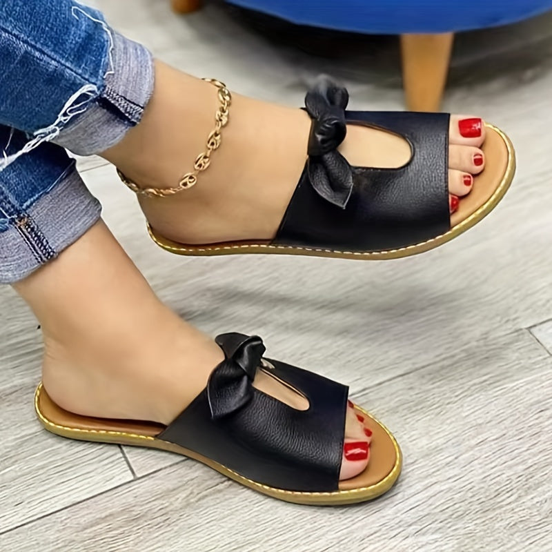 Elvera | Elegant Soft Knot Sandals