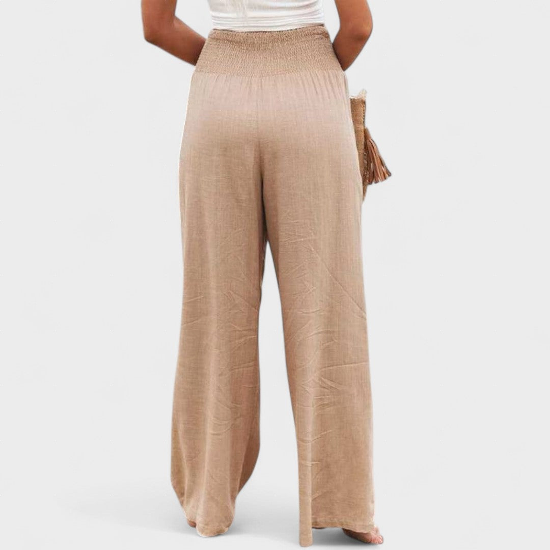 Light Mode | Cotton and Linen Loose Trousers