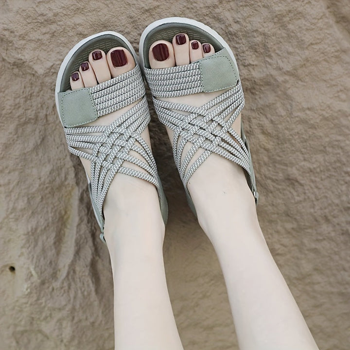 Soline | Sport-Chic Sandals with High Soles