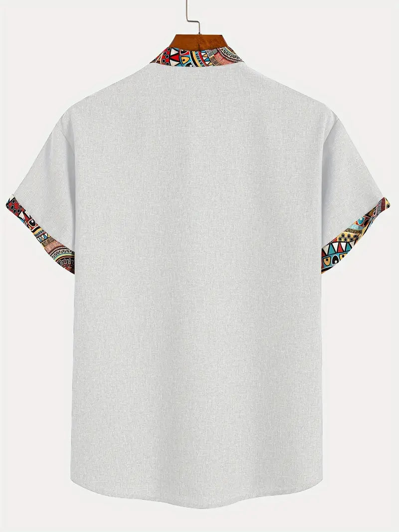 Elegant short-sleeved shirt