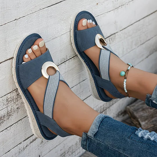 Mode Lumiére™ | Stylish Adjustable Support Sandals