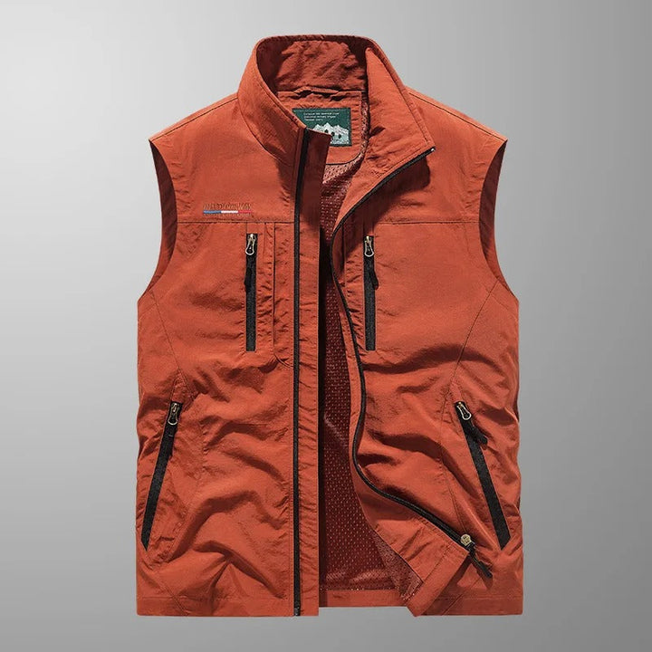 Mode Lumiére™ | Men's Outdoor Zip Vest