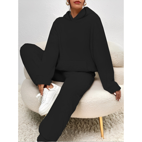 Cozy Lounge Set for Women | Hooded