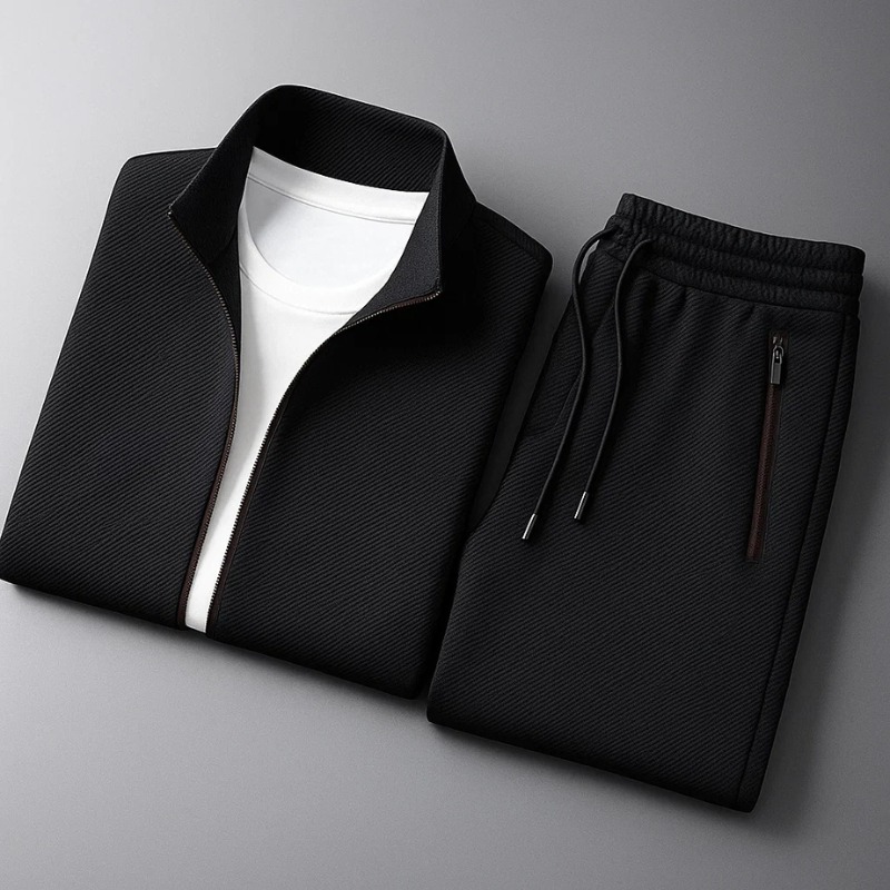 Mathis | Men's Stylish Zip-Up Set