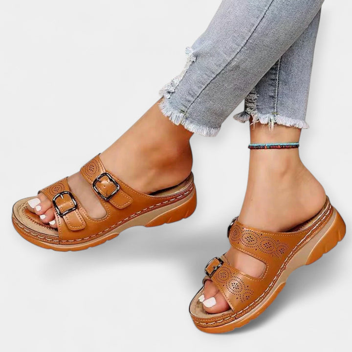 Mode Lumiére™ Comfortable Sandals with Support for Pain-Free Movement