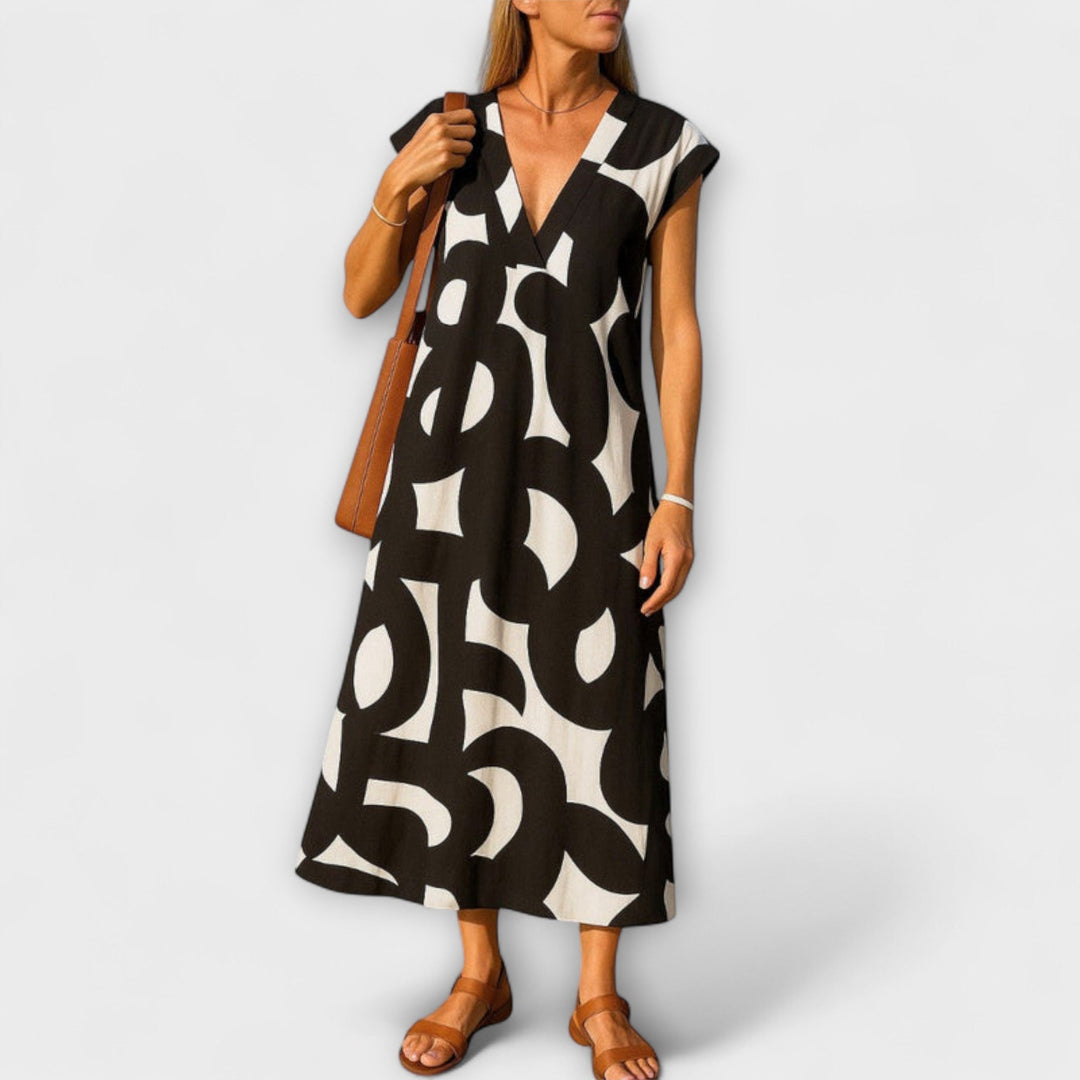 Linae – Lagana V-neck Dress