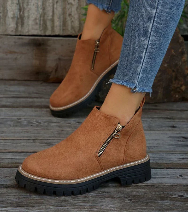 Mode Lumiére™ | Stylish Jade Ankle Boots