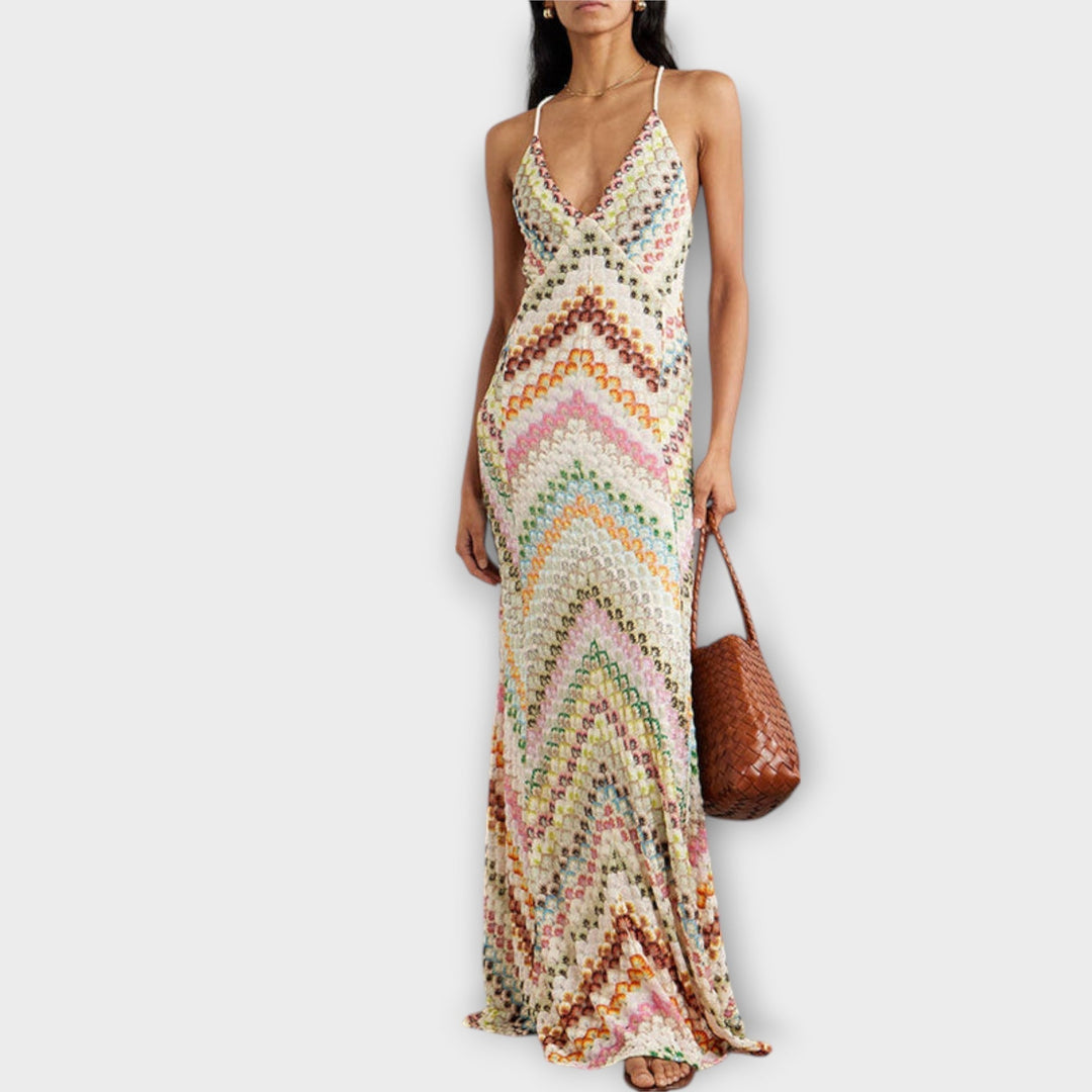 Remi - Missoni colorful chevron maxi dress