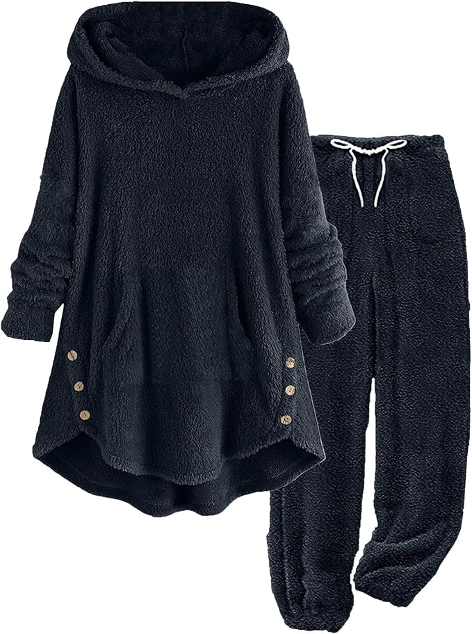 Cressy | The Ultra-Plush Tunic Lounge Set – Winter Warmth Edition