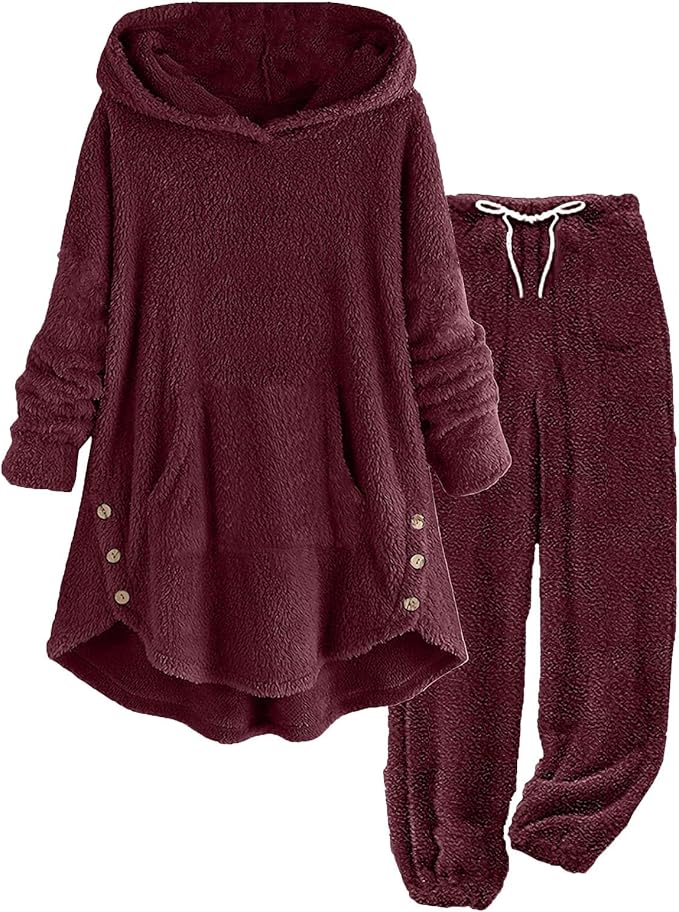 Cressy | The Ultra-Plush Tunic Lounge Set – Winter Warmth Edition