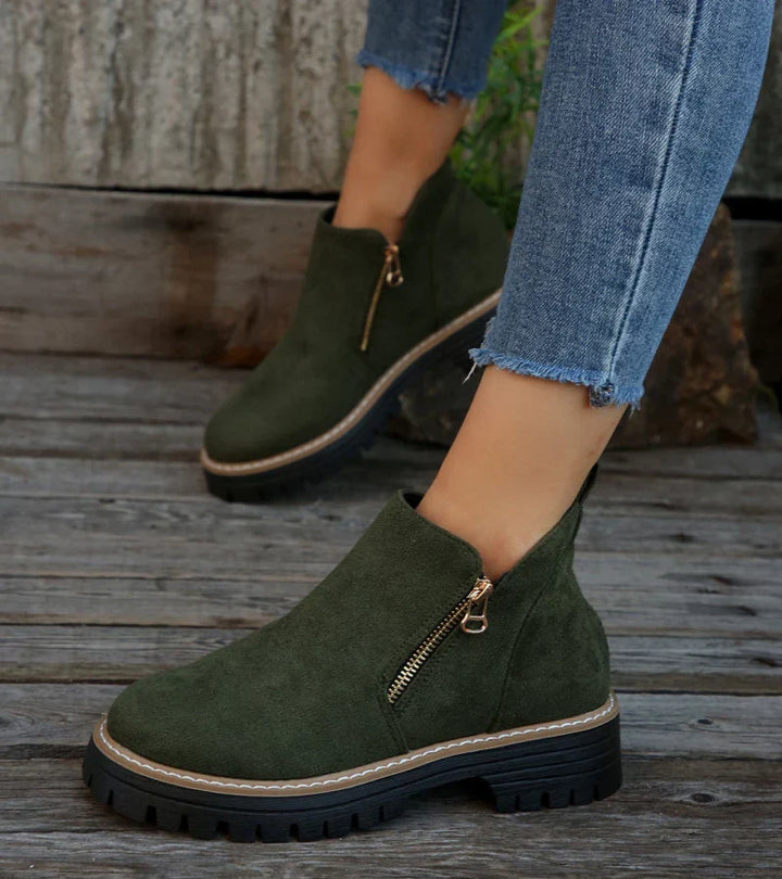Mode Lumiére™ | Stylish Jade Ankle Boots