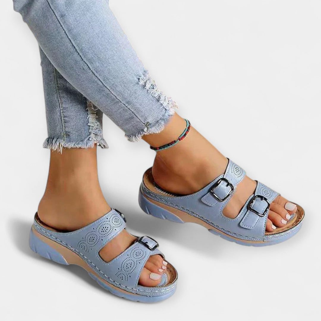 Mode Lumiére™ Comfortable Sandals with Support for Pain-Free Movement