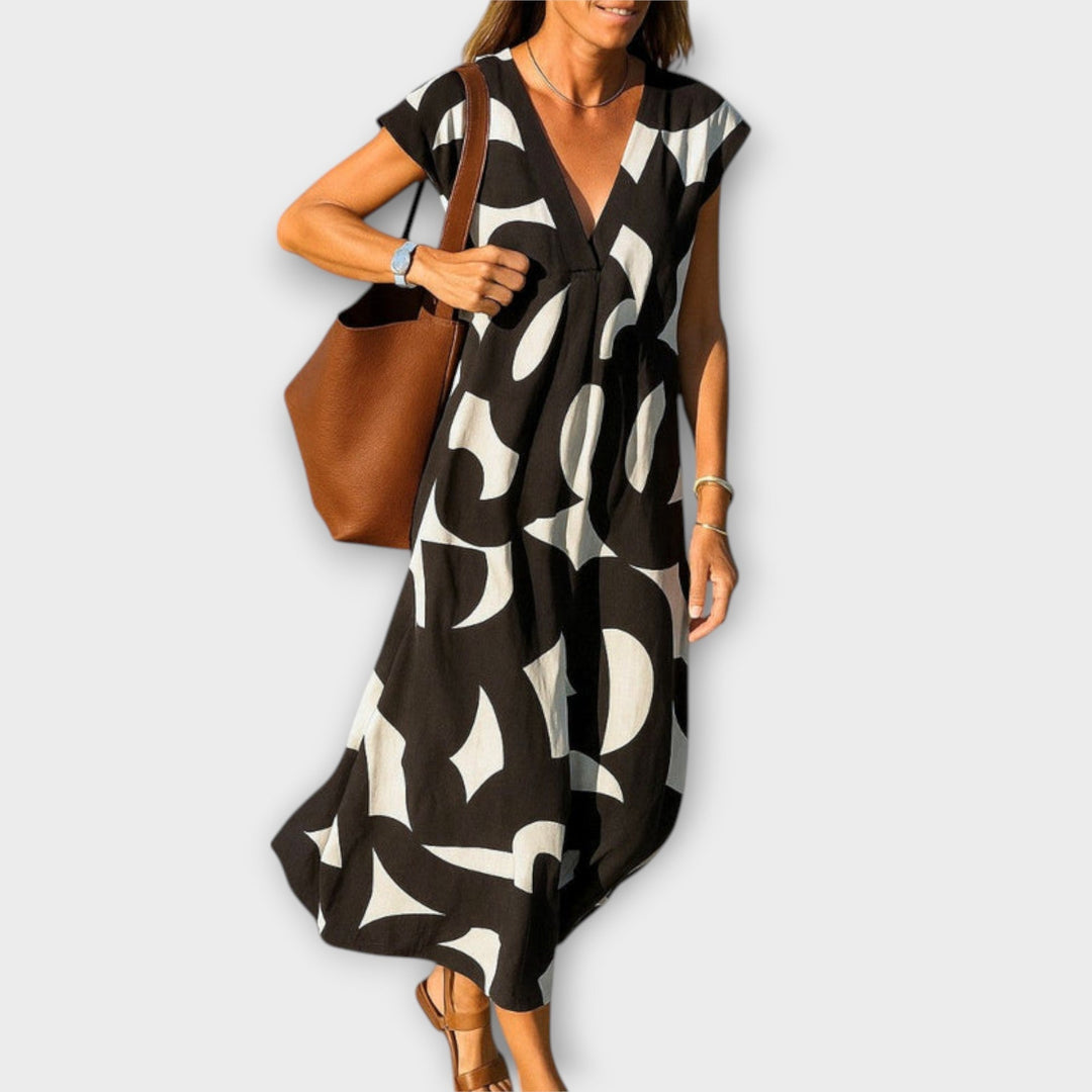 Linae – Lagana V-neck Dress