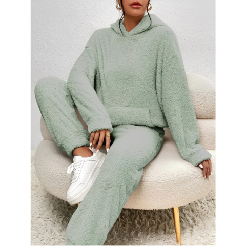 Cozy Lounge Set for Women | Hooded
