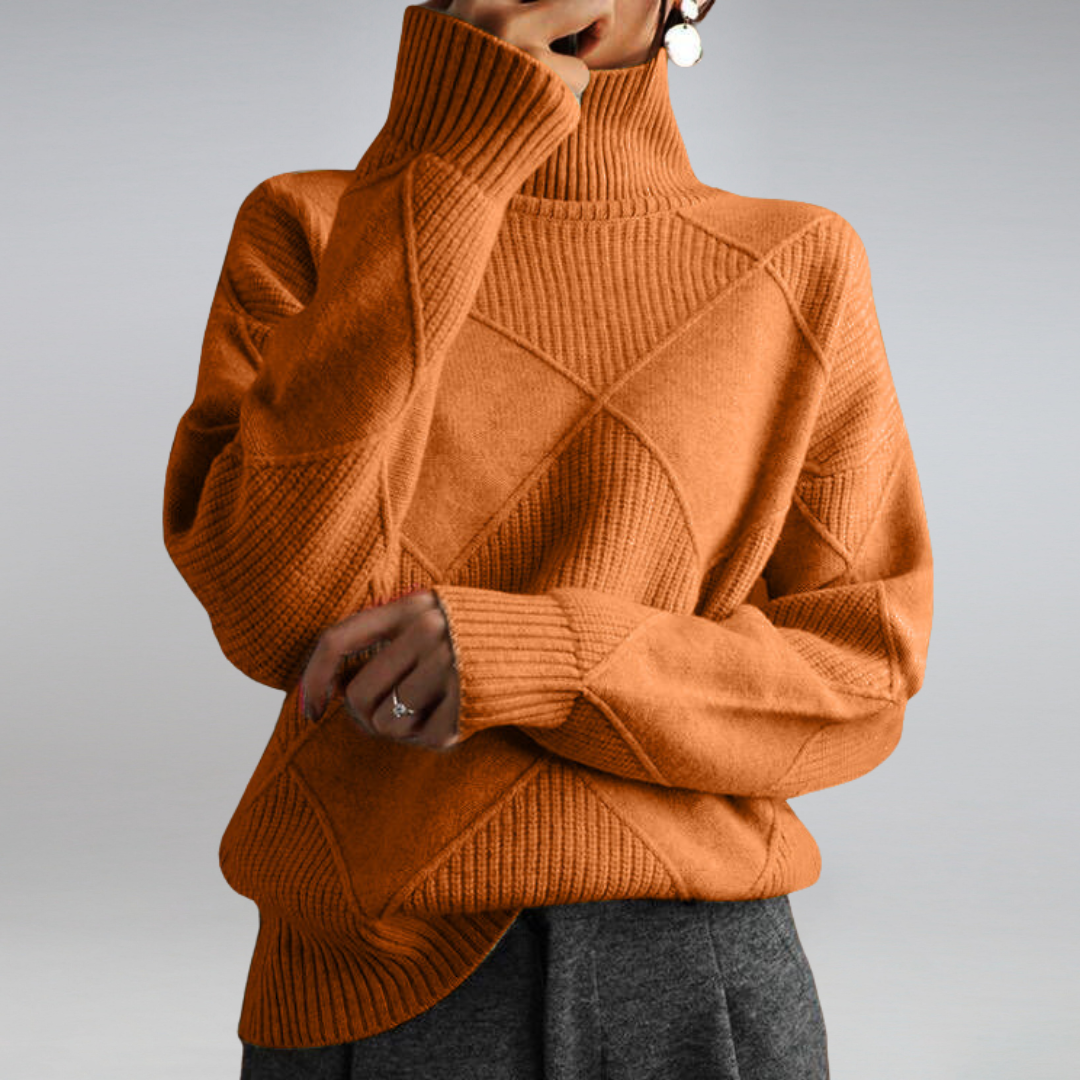 High-neck sweater