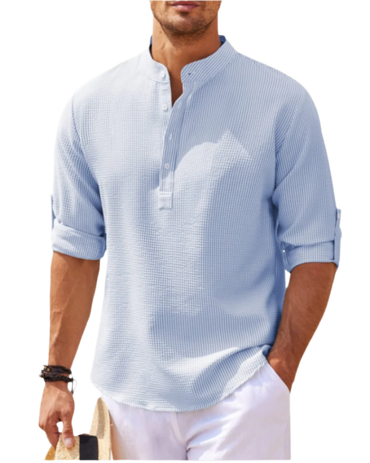 Mode Lumiére ™Long Sleeved Polo Shirt