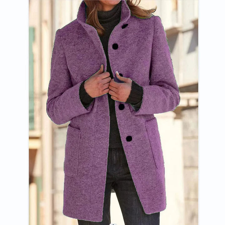 Tove Elegant Coat – Timeless Warmth, Effortless Sophistication