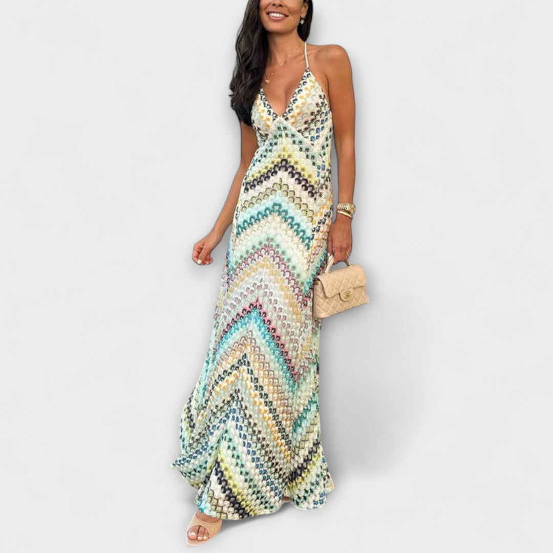 Remi - Missoni colorful chevron maxi dress