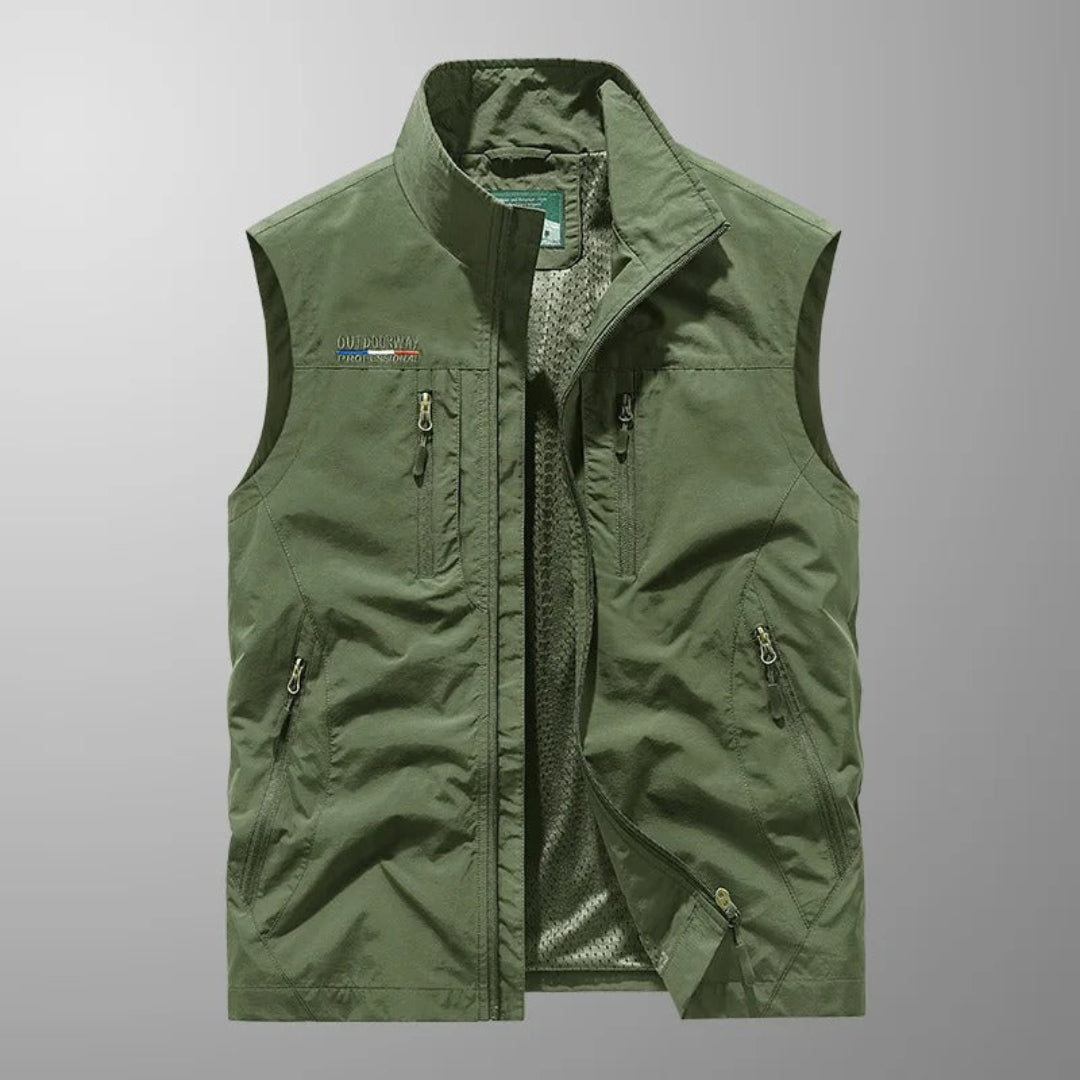 LAURENT MONACO | MEN'S ZIPPED UTILITY JACKET