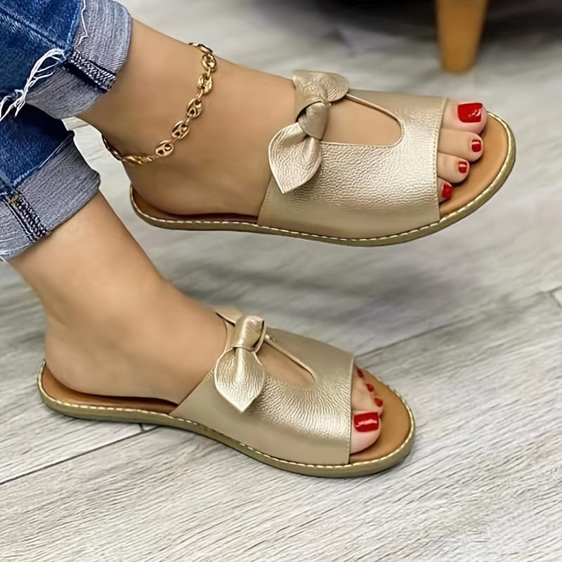 Elvera | Elegant Soft Knot Sandals