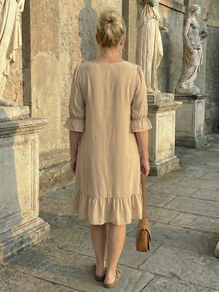 Daven | Ruffled day dress