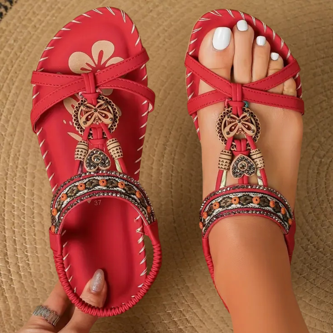Flora | Ibiza-Style Sandals Marrying Comfort and Elegance