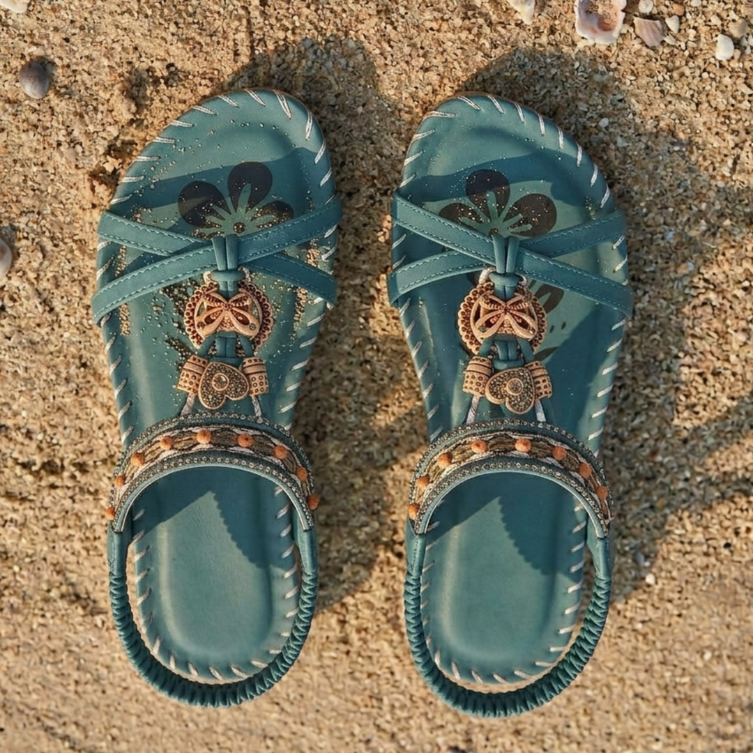 Mode Lumiére™ | Margot Comfortable Bohemian Sandals