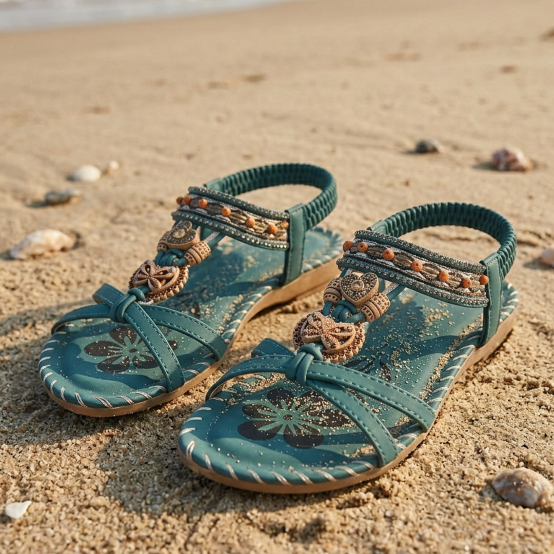 Mode Lumiére™ | Margot Comfortable Bohemian Sandals