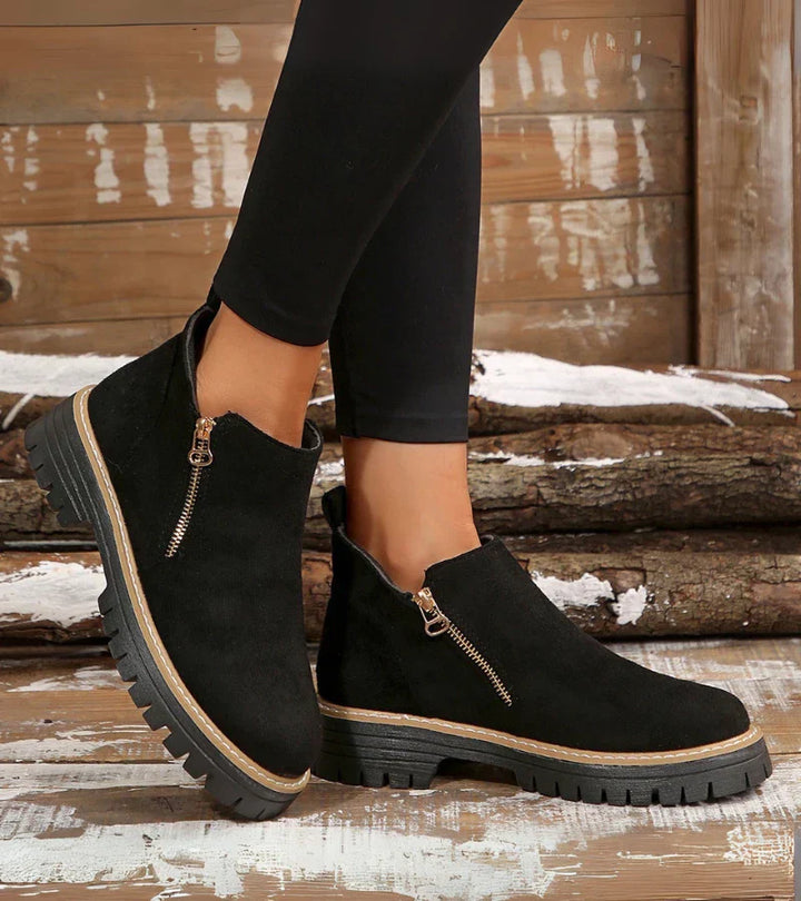 Mode Lumiére™ | Stylish Jade Ankle Boots