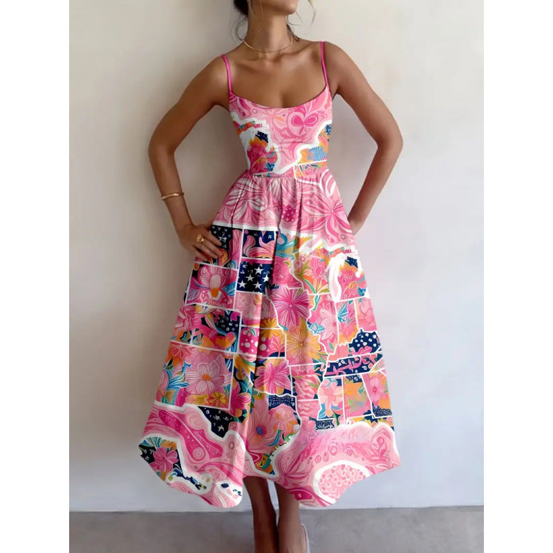Rosavelle | Flower Garden Midi Dress