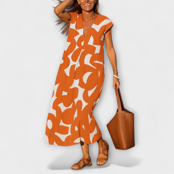 Linae – Lagana V-neck Dress