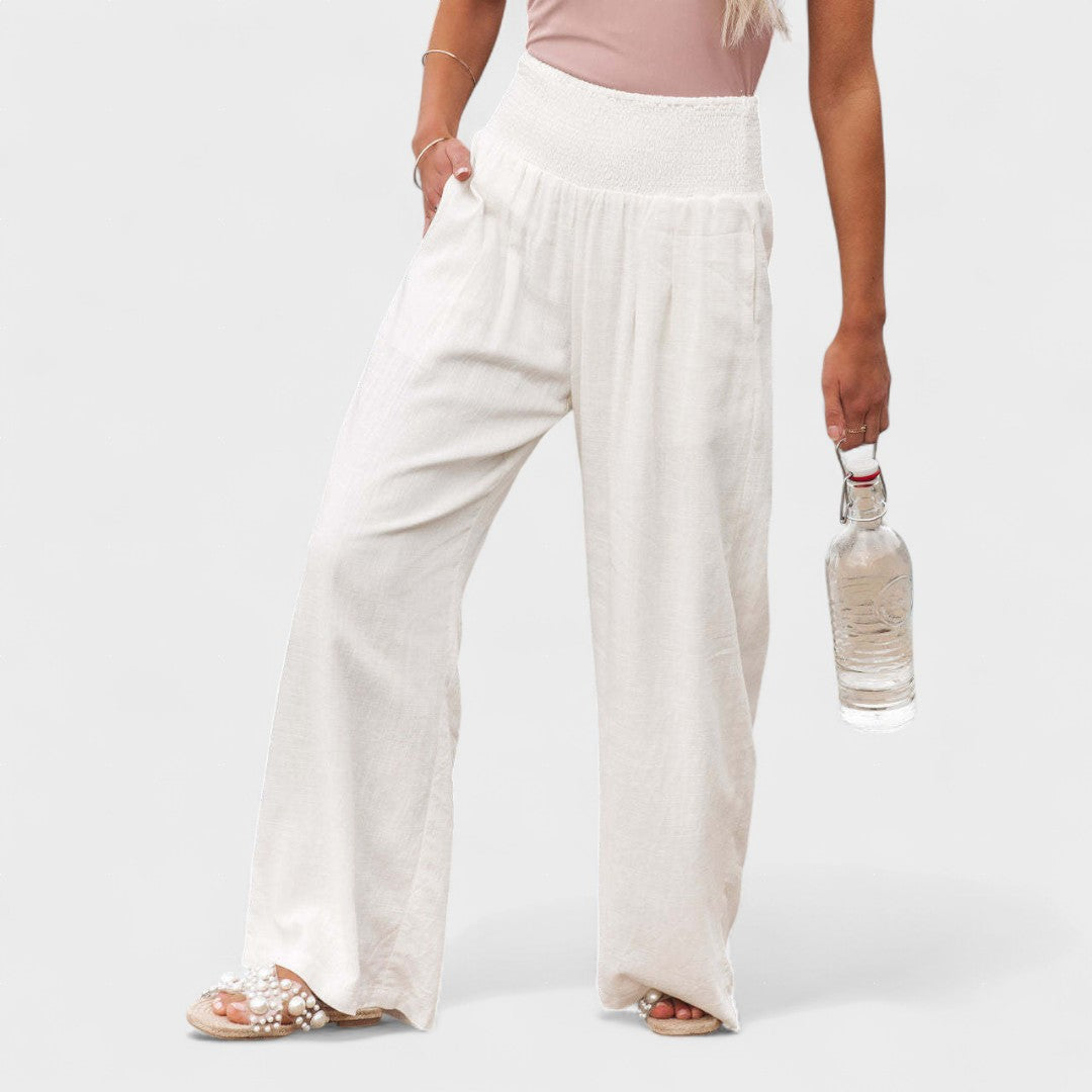 Light Mode | Cotton and Linen Loose Trousers
