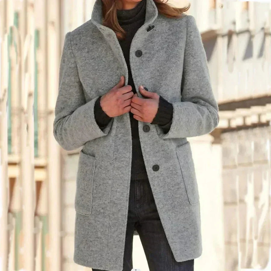 Tove Elegant Coat – Timeless Warmth, Effortless Sophistication