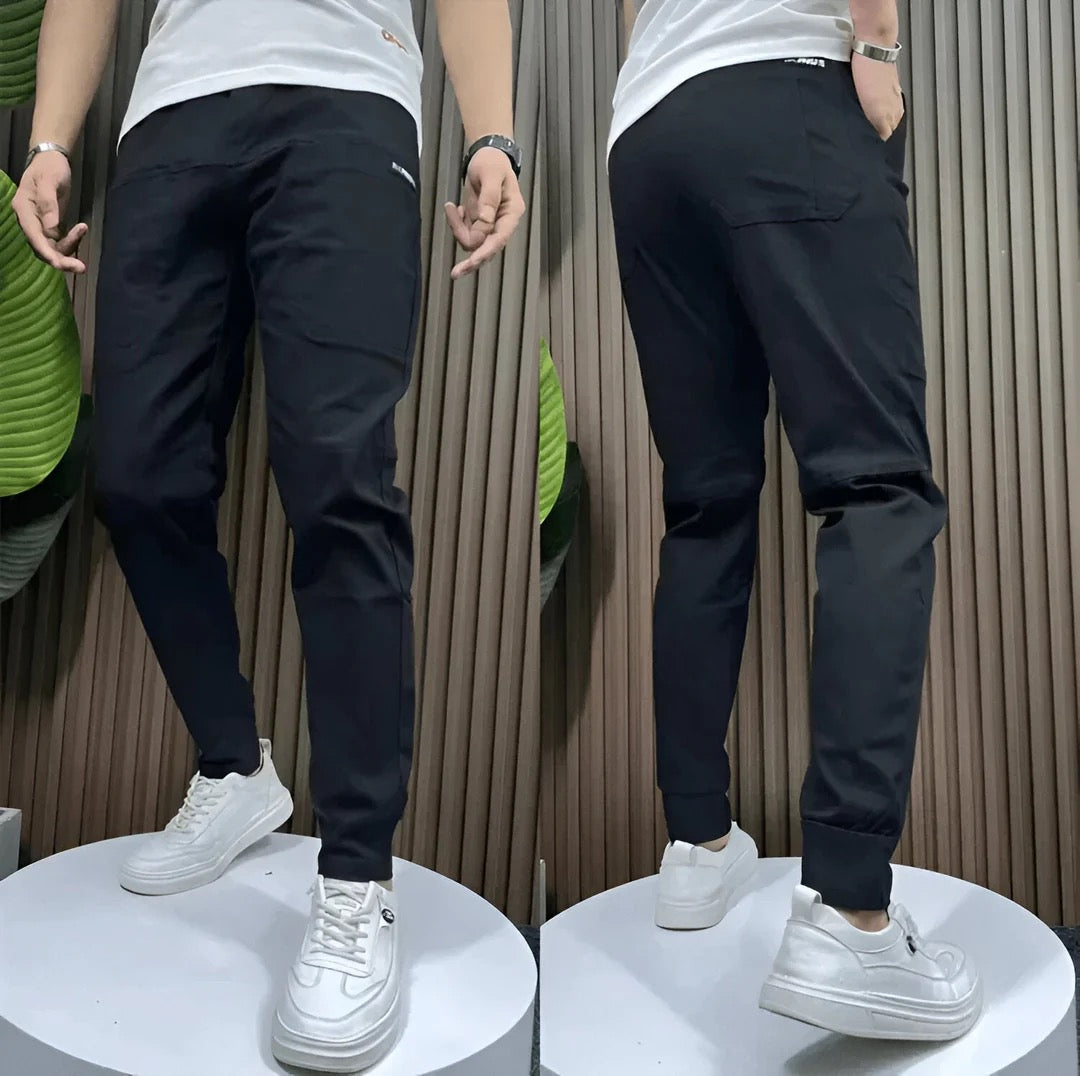 LAURENT MONACO | PREMIUM MEN'S ELASTIC CARGO PANTS