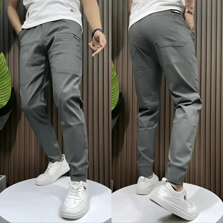 LAURENT MONACO | PREMIUM MEN'S ELASTIC CARGO PANTS