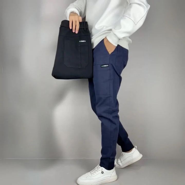 LAURENT MONACO | PREMIUM MEN'S ELASTIC CARGO PANTS