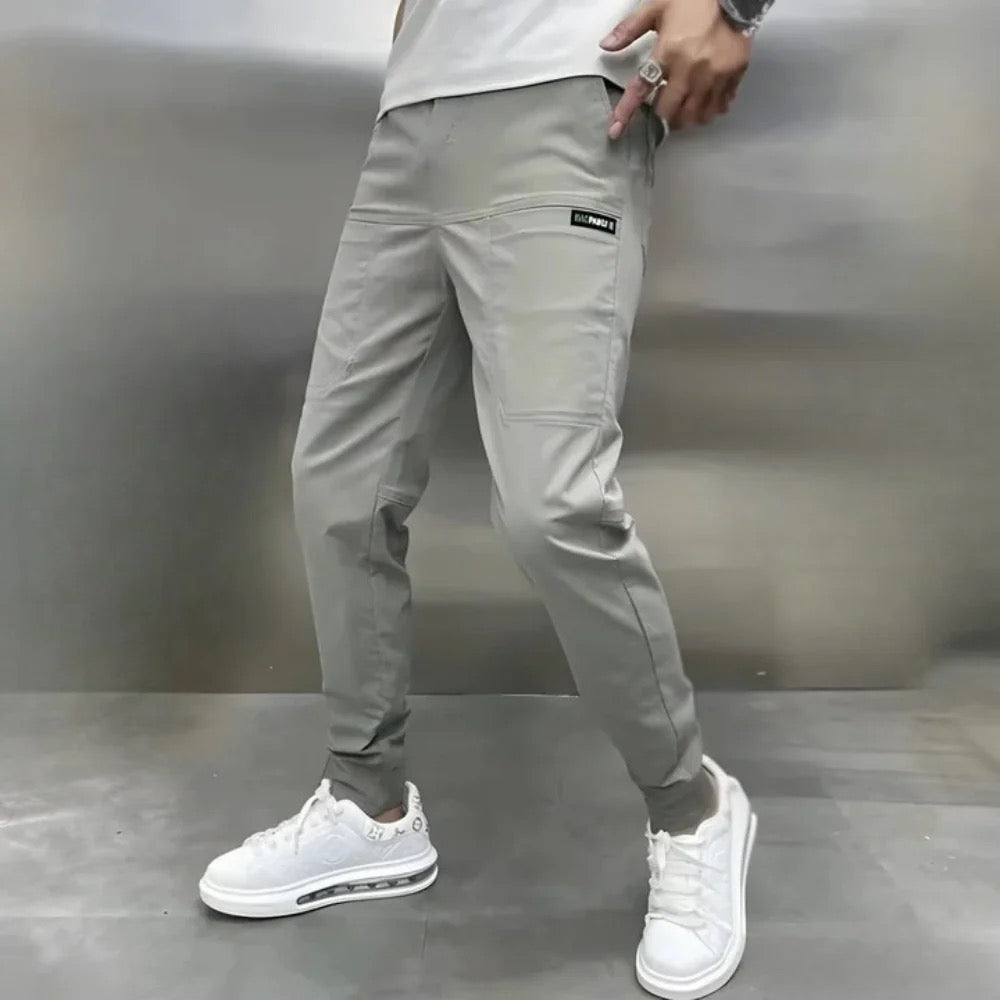LAURENT MONACO | PREMIUM MEN'S ELASTIC CARGO PANTS