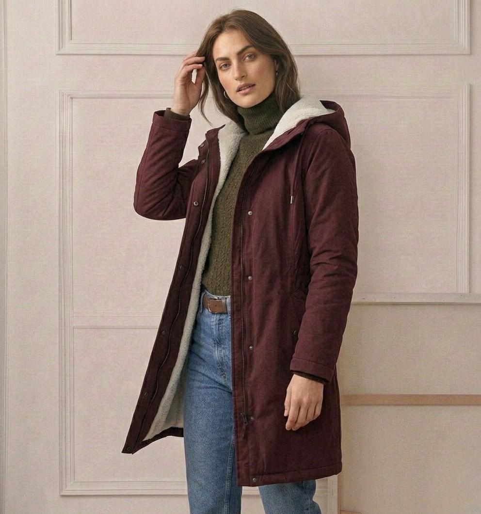 MOREAU LYON | WOMEN'S FLEECE-LINED WINTER PARKA