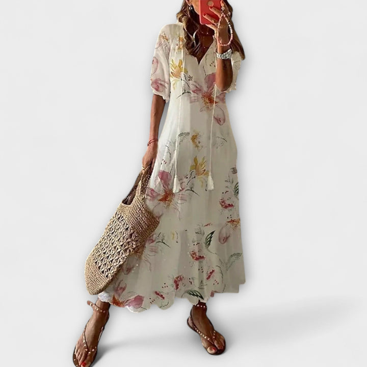 Anna - Women's Boho Summer Dress with a Relaxed Silhouette