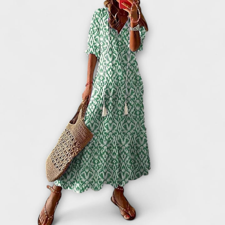 Anna - Women's Boho Summer Dress with a Relaxed Silhouette