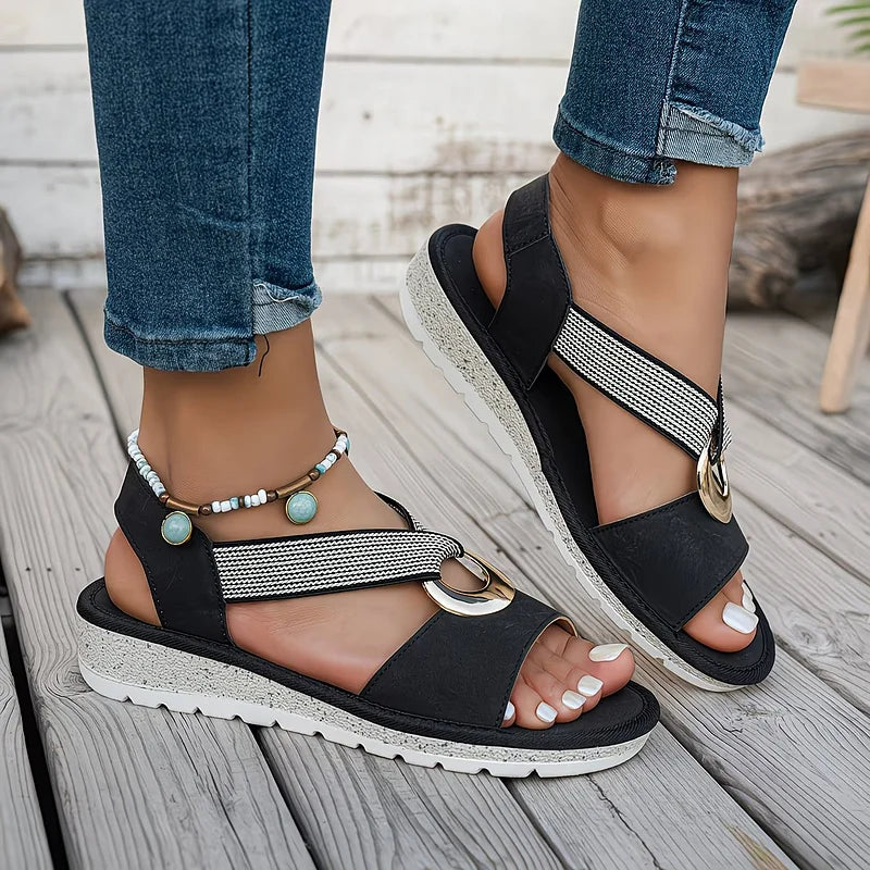 Mode Lumiére™ | Stylish Adjustable Support Sandals