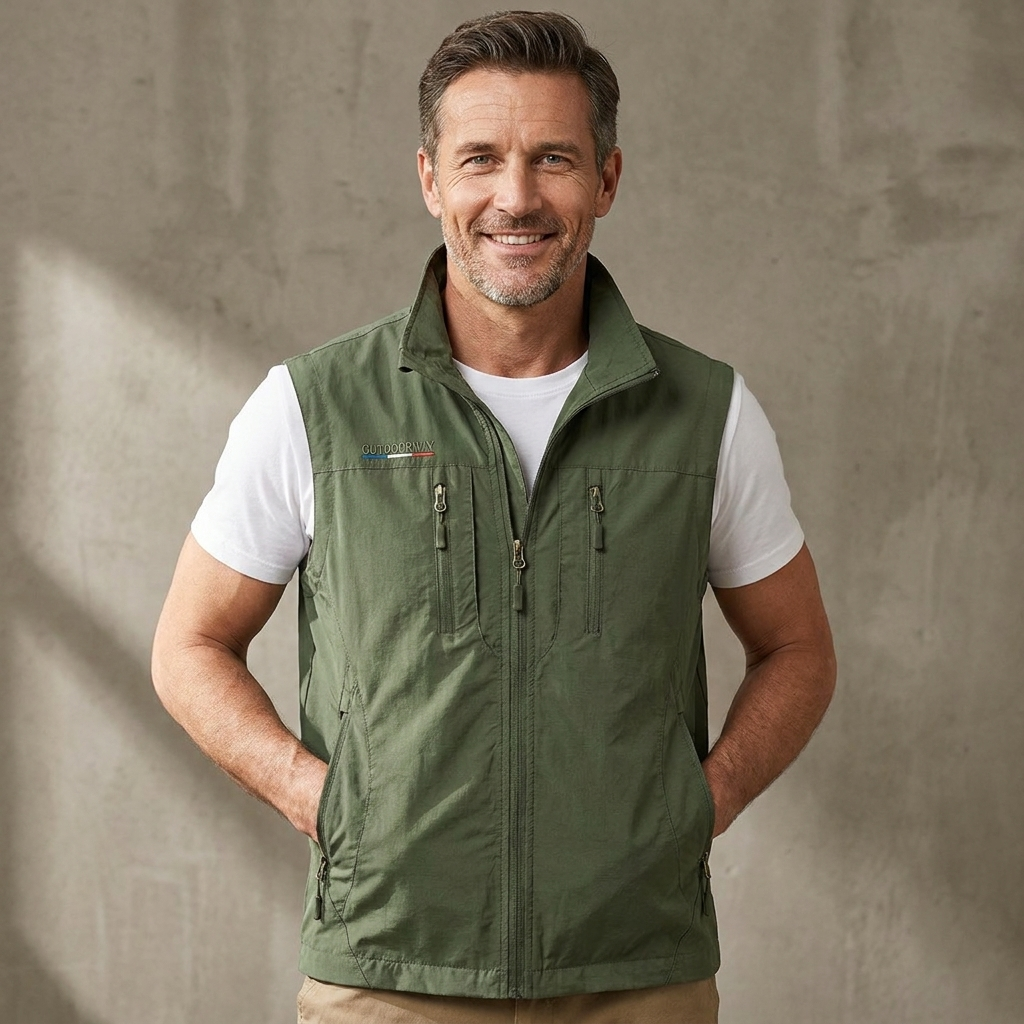 LAURENT MONACO | MEN'S ZIPPED UTILITY JACKET