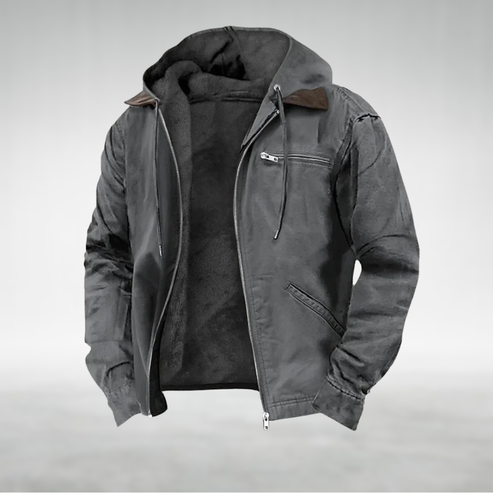 Ethan Vintage Hooded Jacket