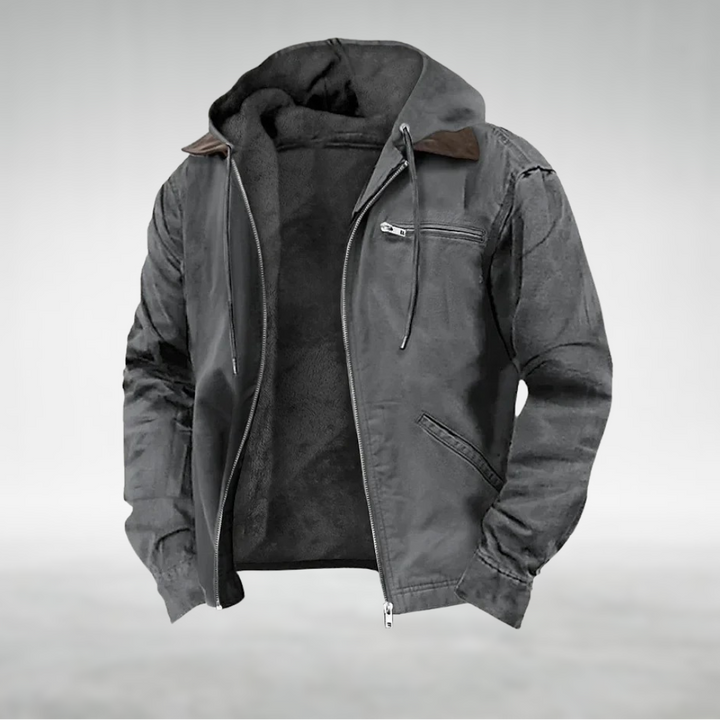 Ethan Vintage Hooded Jacket